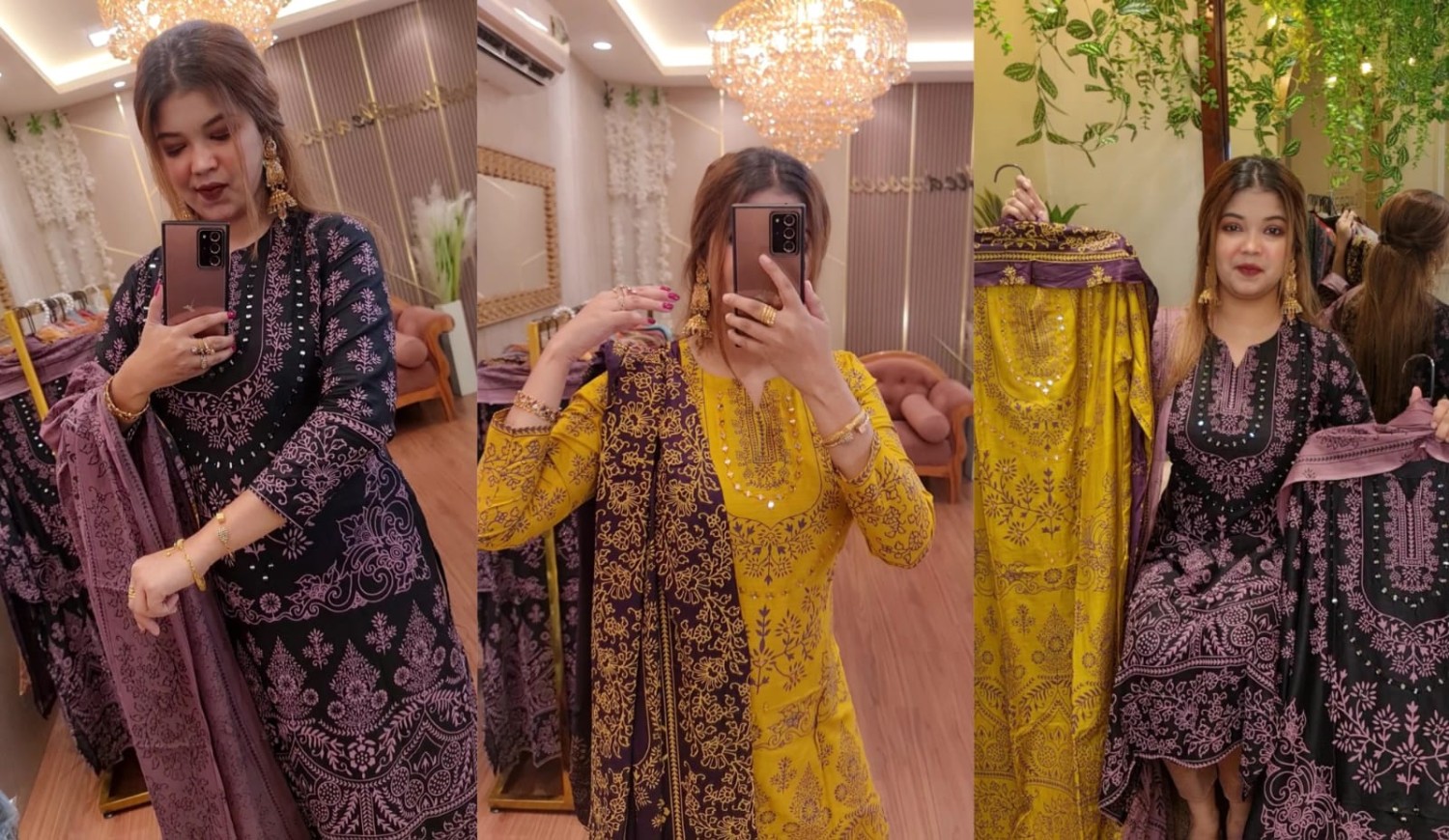 Print dress